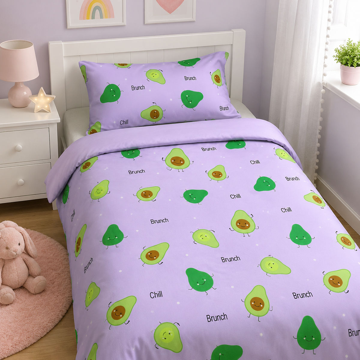 Purple Avocado Kids Adventure 4 Pcs Comforter Set